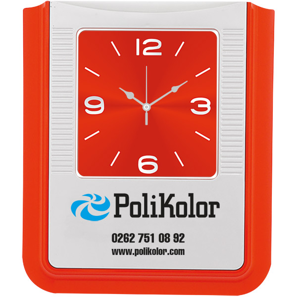 V30-519-K PLASTİK DUVAR SAATİ